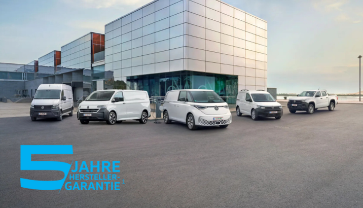 Bei den neuen Kasten- und Pritschenwagen profitieren Sie jetzt von unschlagbarn Steuervorteilen - Am Bild: VW Nutzfahrzeuge Range Foto