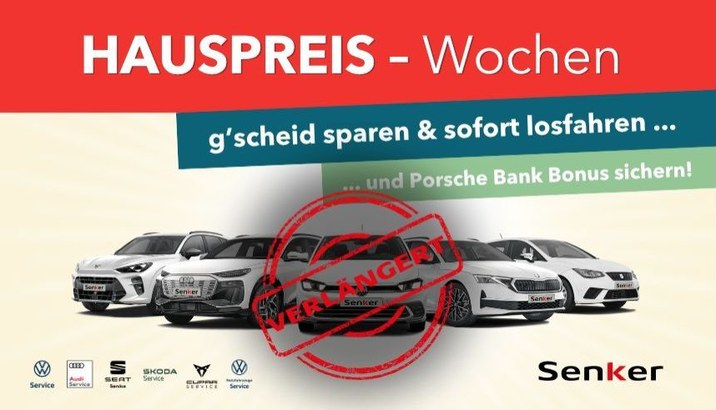Die HAUSPREIS-Wochen gehen in die Verlängerung!
