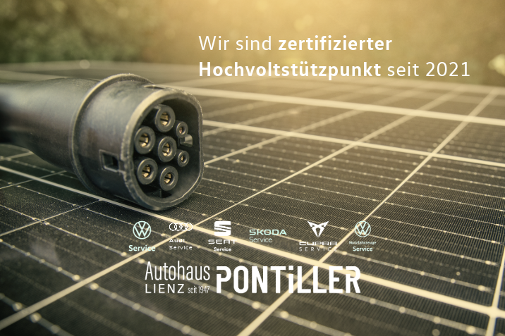 Hochvoltstützpunkt seit 2021 - Autohaus Pontiller dein Partner für Mobilität!
