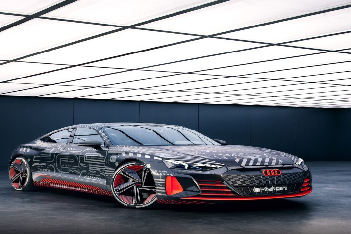 Der Audi e-tron GT groß
