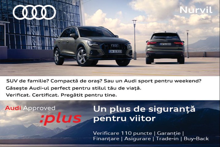 Mașini Audi Approved :plus – Modele Audi Second Hand cu Garanție